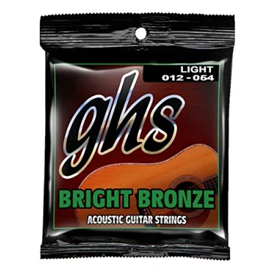 Image of GHS BB30L 12 54 Light Bright Bronze Acoustic Guitar String Set