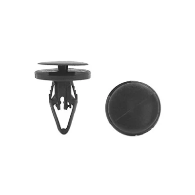 Image of sourcingmap 100Pcs 9 x 4mm Hole Size Plastic Push Type Rivet Fastener Door Bumper Pin Clips