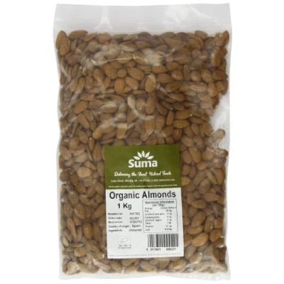 Image of Suma Organic Almonds 1 kg