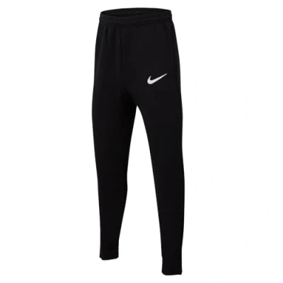 Image of NIKE Kid Y Nk Flc Park20 Kp Pants, Black/White, 13 15 Years UK
