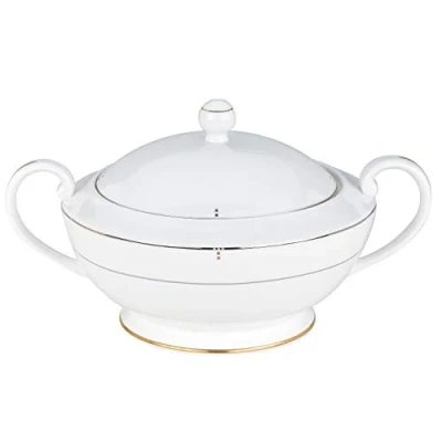 Image of Elia Cubiq Fine Bone China Soup Tureen with Lid 250cl