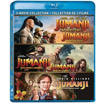 Image of Jumanji (1995) / Jumanji: the Next Level Welcome to Jungle Set [Blu ray] (Bilingual) [Region Free]