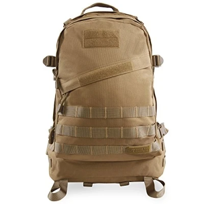 Image of Highland Tactical Men&#039;s Stealth Heavy Duty Backpack, Desert, One Size
