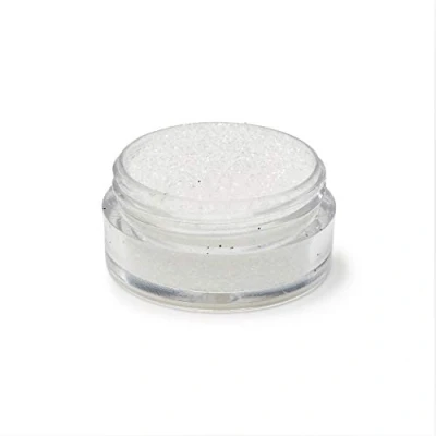 Image of Ultra Fine Glitter/Nail Art Floristry Dust/Wine Glass &amp; Crafting Glitters/Card Making Supplies / 0.008&quot; Pack of Glitter 10g 25g 50g 100g (White, 50g)
