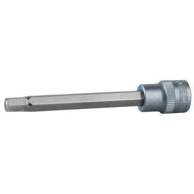 Image of KS Tools 3/8 Inch Bit Socket Hexagonal Socket, Long, 8 mm, on Hanger