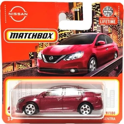 Image of Matchbox 2024 2016 Nissan Sentra [Red Alert] Red 9/100
