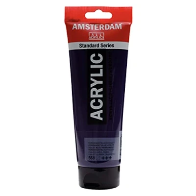Image of Amsterdam Standard Series Acrylic Tube 250 ml Permanent Blue Violet 568 (17125680)