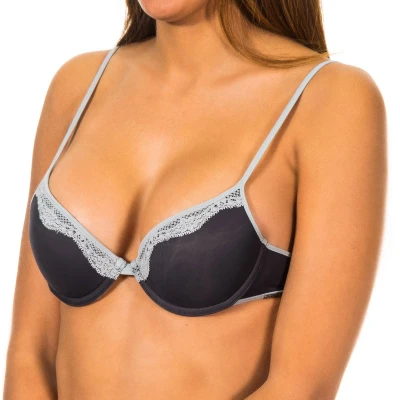 Image of Diesel Womenss padded underwire bra 00CPAS 00AWL Black Size 38B