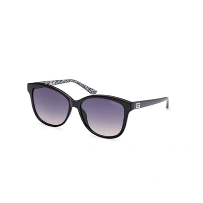 Image of Sunglasses Guess Gu7920 col. 01b Donna Rotonda Nero