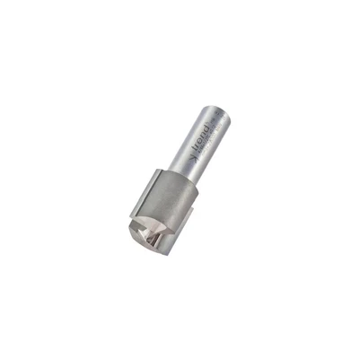 Image of Trend Professional Straight Two Flute Router Cutter, 1/2 Inch Shank, 22mm Cut Diameter &amp; 25mm Length, Tungsten Carbide Tipped, 4/66X1/2TC