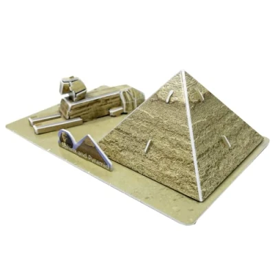 Image of Famous Building 3D Puzzle (Egyptian Pyramids)