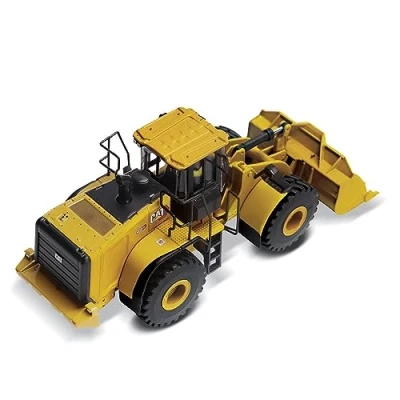 Image of Diecast Masters 1:50 Caterpillar 966GC Wheel Loader High Line Series Cat Trucks &amp; Construction Equipment Scale Model Collectible 85682