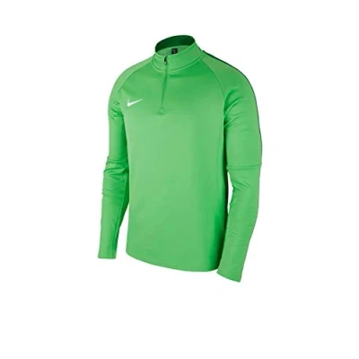 Image of Nike Kids Dry Academy 18 Drill Long Sleeve Top Light Green Spark/Pine Green/White, Medium