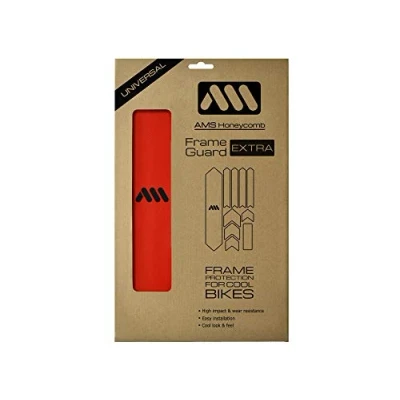 Image of All Mountain Style Unisex&#039;s High Impact Frame Guard XL, Red/Black, X Large