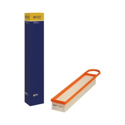 Image of 6424310000 Air Filter HENGST E851L 58mm 84mm 495mm Insert PEUGEOT: 208 I Hatchback, 2008 Estate, 207 CITROËN: C3 II