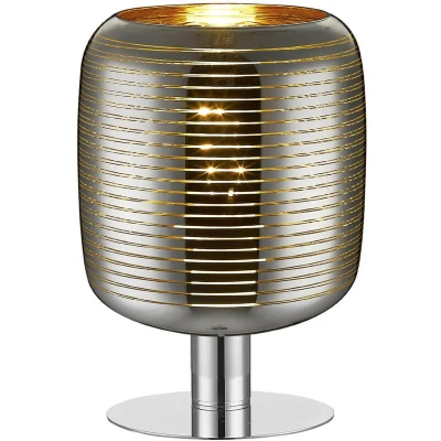 Image of Eryn Modern Table Lamp Ø 20cm 1xE27 Chrome
