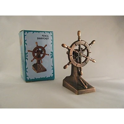 Image of FANCYTHAT and SCIFI PLANET BATTLESHIP DIE CAST ANTIQUE STYLE NOVELTY PENCIL SHARPENER
