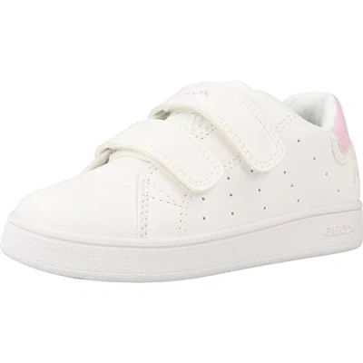 Image of Geox Baby B Eclyper Boy A Sneaker, White Navy, 5 UK Child