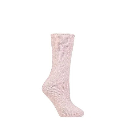 Image of Women&#039;s 1 Pair SOCKSHOP Original Heat Holders 2.3 TOG Thermal Socks Rose Blush 4 8 Ladies