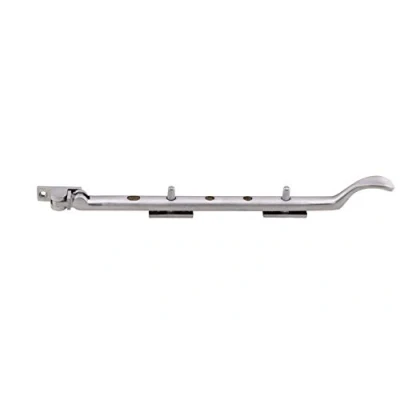 Image of Carlisle Brass M44SSC Victorian Casement Stay, Satin Chrome, 270 mm