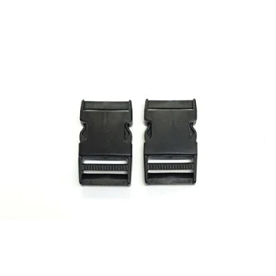 Image of Church Products UK 40mm Plastic Side Release Buckles x2 x50 Quick Snap Clasp Adjustable Webbing Straps Belts Bags Backpacks (2)