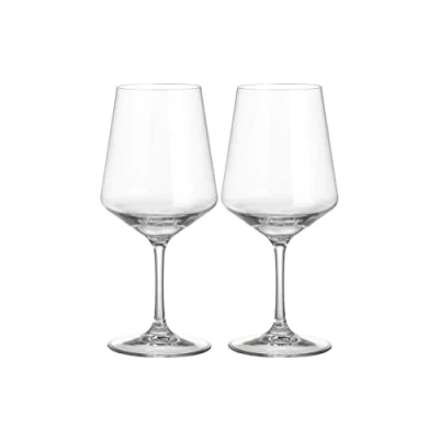 Image of BRUNNER 0830213N.C71 Elegant Unbreakable Red Wine and White Wine, R&amp;W Wineglass Reserve Collection 2 Pcs, 58 Cl