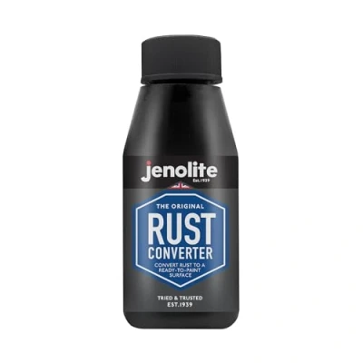 Image of JENOLITE Rust Converter Liquid 150ml Corrosion Inhibitor &amp; Metal Treatment Surface Remedy Remover for Cars Converts into a Stable, Primed Ready to Paint