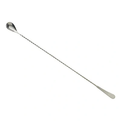 Image of Barfly Bar Spoon, 17 1/8&quot; (43.5 cm), Stainless Steel, 43.43 x 2.54 1.59 cm