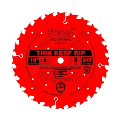 Image of Freud LU87R010 10&quot; Thin Kerf Rip Blade, Multi, One Size