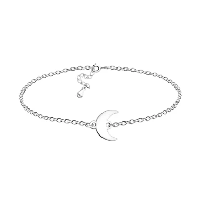 Image of Sofia Milani Women&#039;s Bracelet 925 Silver Moon Pendant 30220