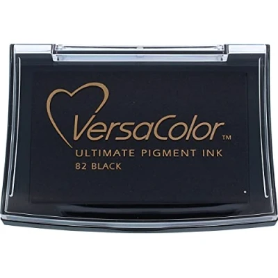 Image of Tsukineko VC082 Versacolor Ink Pad, Black