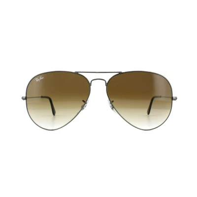 Image of Sunglasses Ray ban Rb3025 aviator col. 004/51 Unisex Pilot Grey