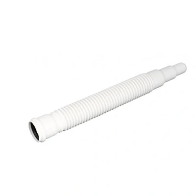 Image of Push Fit Flexible Waste Pipe Connector 600mm with Reducer 50mm / 40mm 32mm Flexi Water Tube Adaptor
