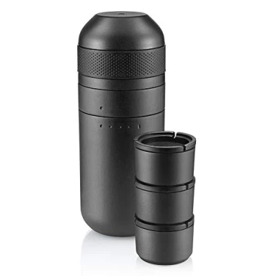 Image of WACACO Minipresso Kit, Accessory for GR, Larger Water Tank with 3 Filter Baskets, Lungo Espresso