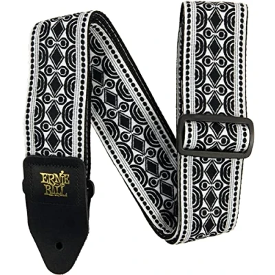Image of Ernie Ball Beatnik Black Jacquard Guitar Strap