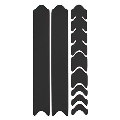Image of AlphaShield K099 Matt Black Bike Frame Protector Sticker for MTB BMX