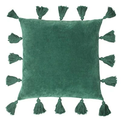 Image of furn. Medina Cushion Cover, Juniper Green, 45 x 45cm
