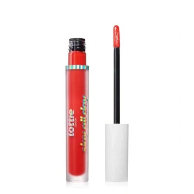 Image of Lottie London Slay All Day in It, Velvety smooth, ultra long lasting, smudge free liquid lipstick with moisturising formula for a bold lip finish