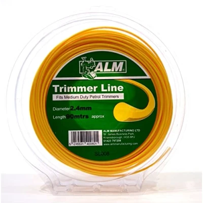 Image of ALM ALMSL008 Trimmer Line 2.4Mm X .5Kg Giant V, Yellow