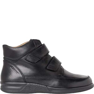 Image of Ganter Men’s Sensitiv Kurt, Weite K Cold Lined Classic Boots Short Length Black Size: 6