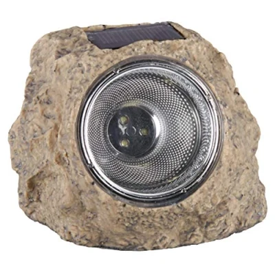 Image of Smartwares Solar Garden Light, LED, Rock Design, Day to Night Sensor, IP44