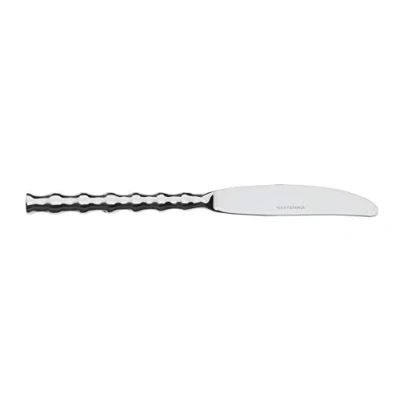 Image of Rockingham Forge Table Knives, 12 Pack, Designer Collection, Gala Pattern, 18/10 Stainless Steel with High Gloss Finish