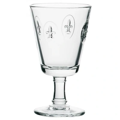 Image of La Rochère Fleur De Lys Lily Wine Glass 240 ml Set of 6