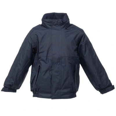 Image of Regatta Childrens Unisex Kids/Childrens Waterproof Windproof Dover Jacket (Navy/Navy) Size 15 16Y