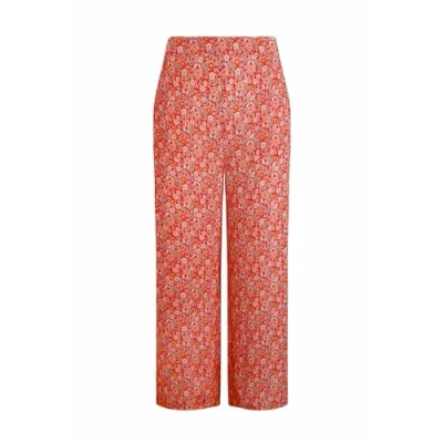 Image of Weird Fish Trousers, Women&#039;s, Size: 42, Tango red