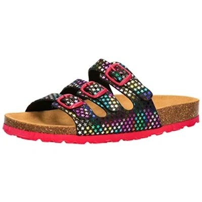 Image of Lico Bioline Starline Mule, Schwarz/Bunt, 13 UK Child
