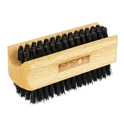 Image of REMOS Hand &amp; Nail Brush double sided made of beech wood with boar bristles