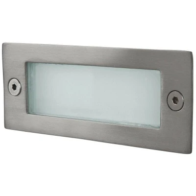 Image of LED 12 Light Wall &amp; Step Stainless Steel IP44