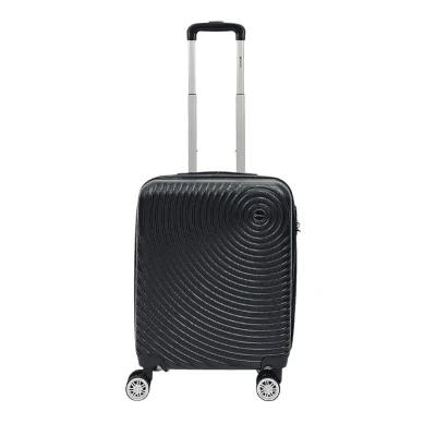 Image of Black Medium Check in Suitcase 72 x 47 25 cm Hard Shell Luggage Case