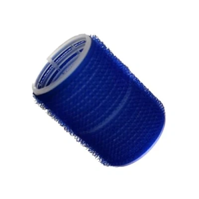 Image of Hair Tools Cling Rollers. Self Grip Roller Set. Volume Rollers For Curling And Styling Hair. Use On Wet Or Dry Salon Hairdressing Curlers Long Short (12 Pack x 40mm) Blue